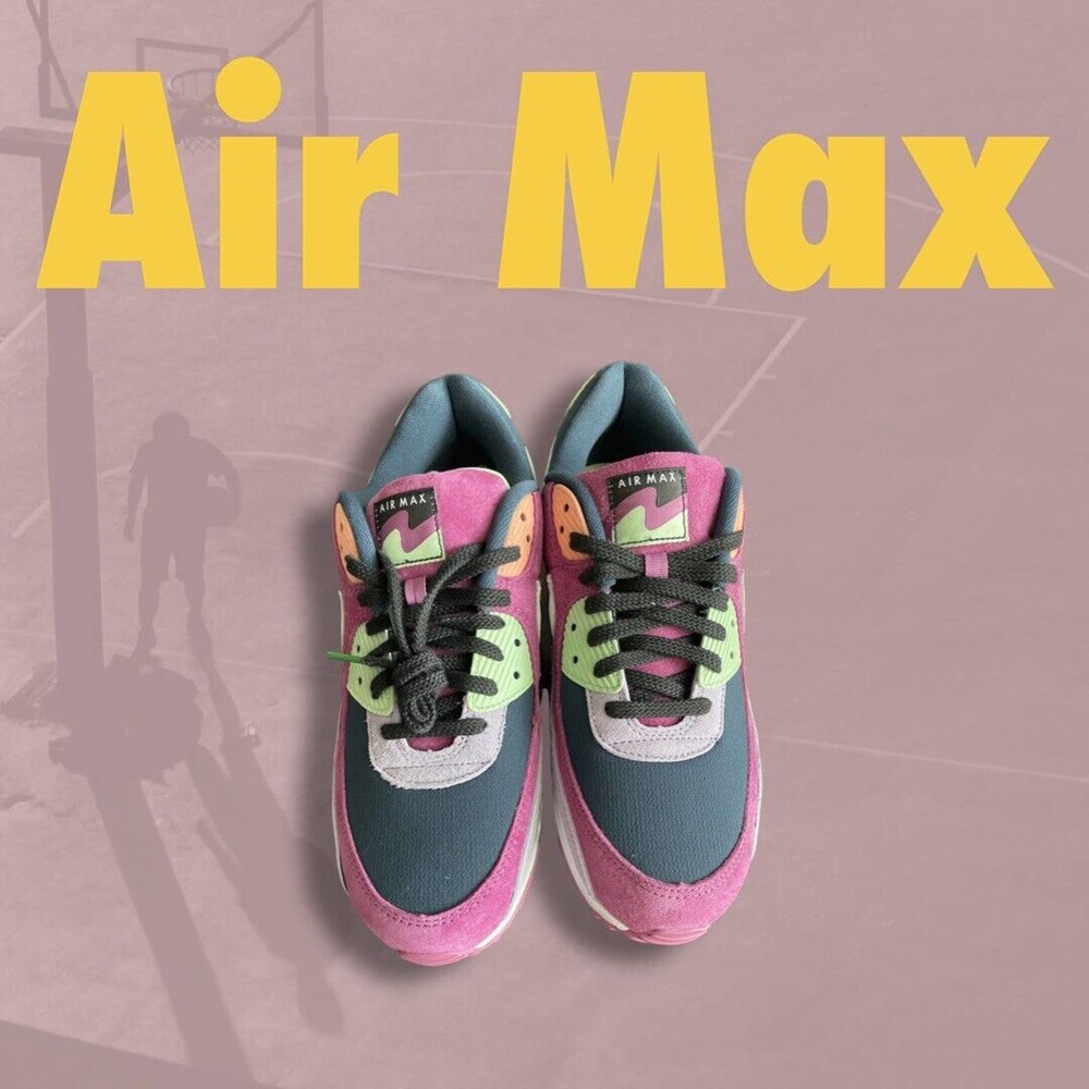 Size 11.5 - Nike Air Max 90 NRG Light Bordeaux Armory Navy